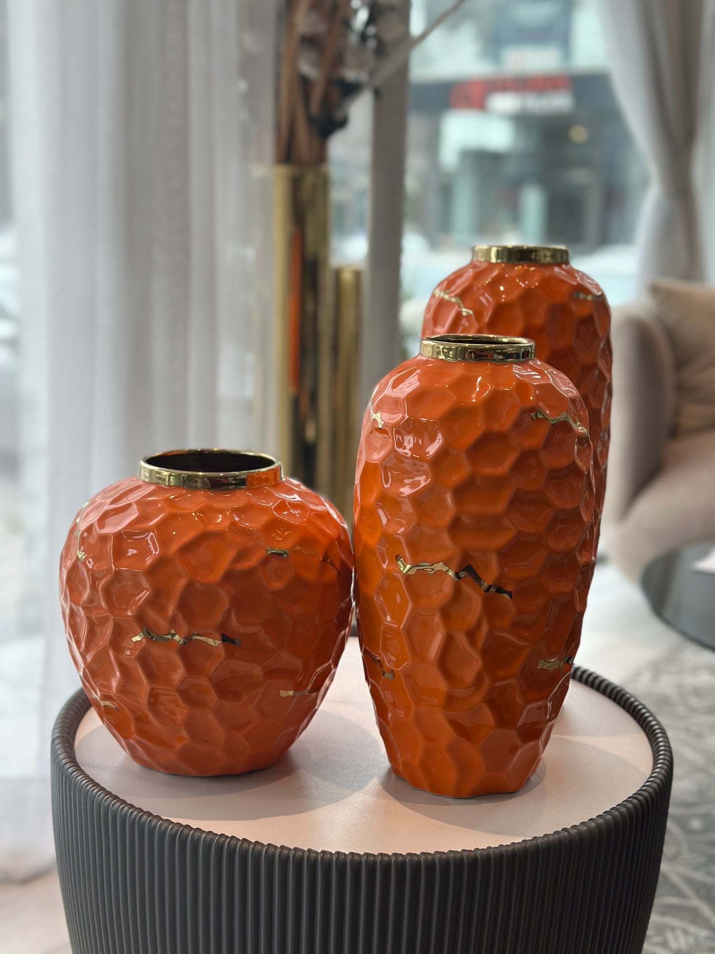 Orange Vase