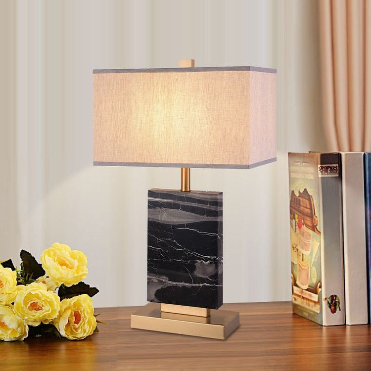 Alabaster Brass Table Lamp - iSurfaces
