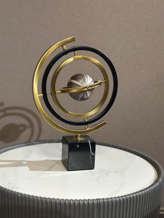 Metal Globe Artifact