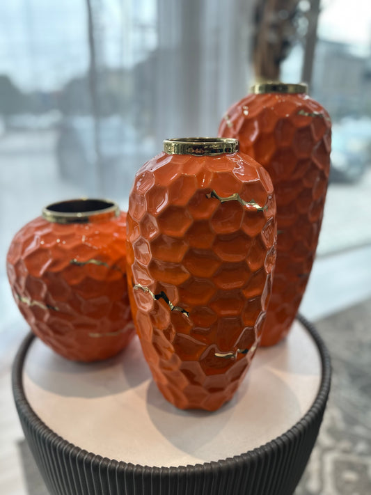 Orange Vase