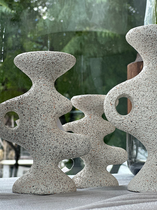 Corian candle holder Set of 3