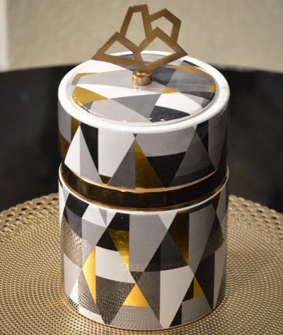 Shades of Grey Candy Jar - iSurfaces